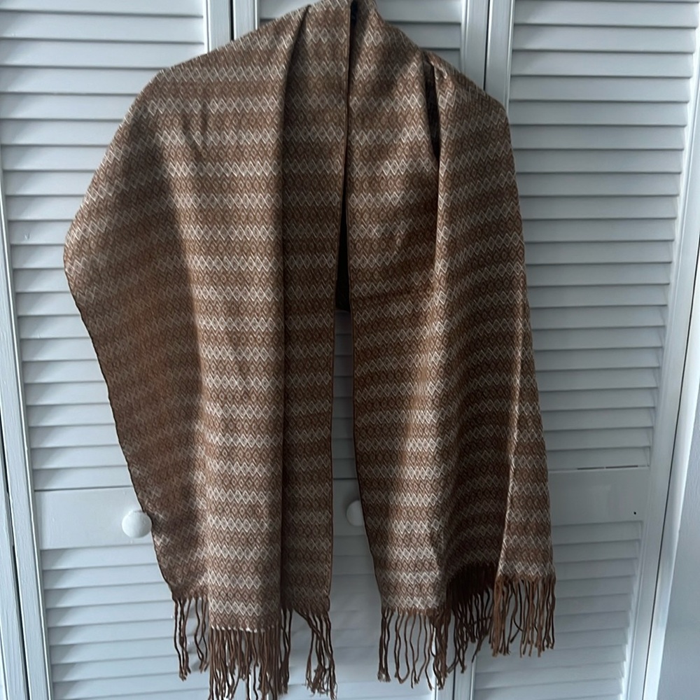 Brown scarf